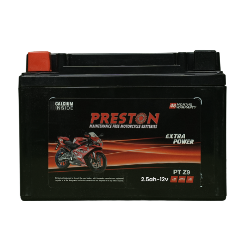 Motorcycle batteries – 2.5ah